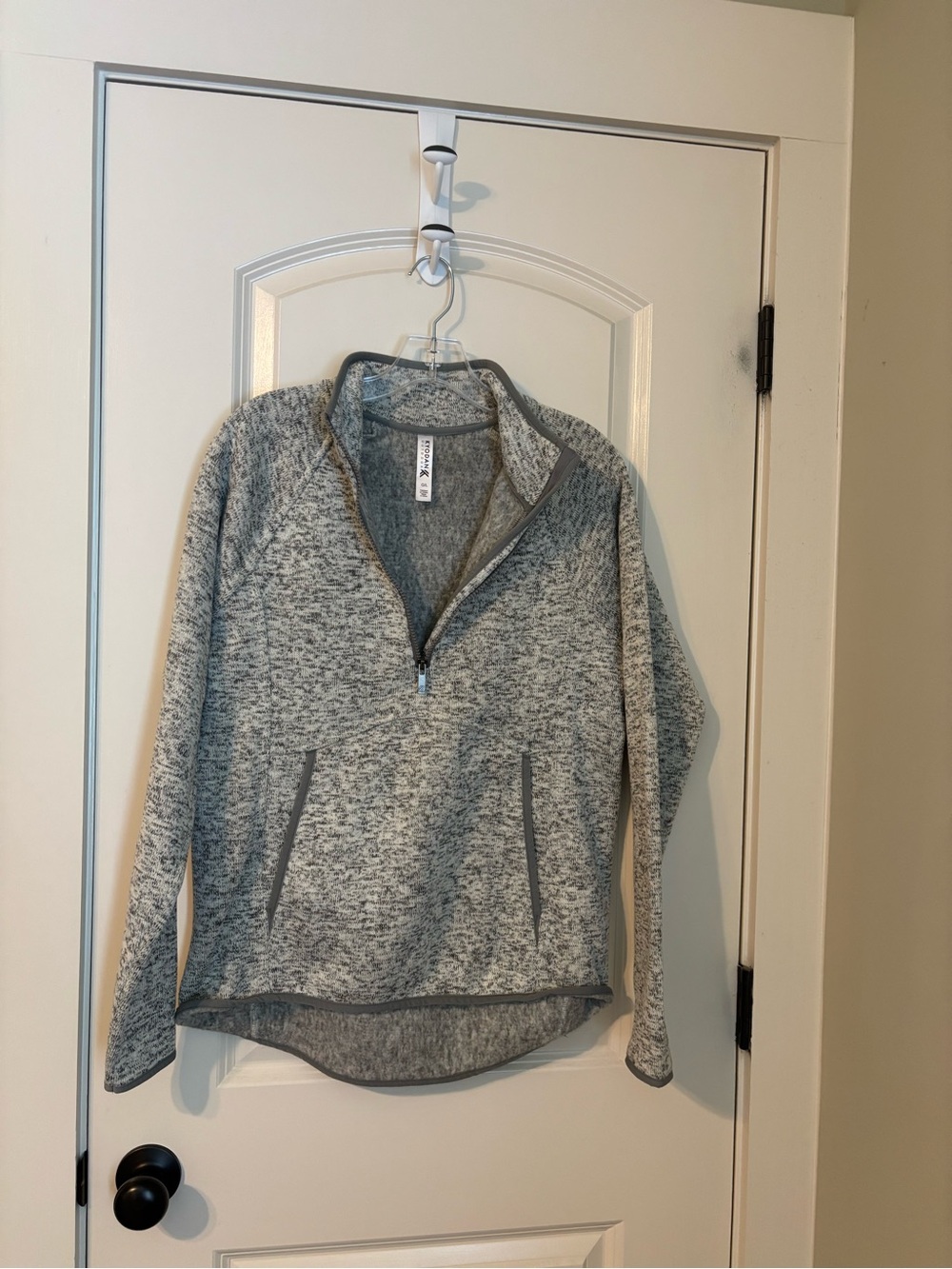 Kyodan Heather Gray Quarter-Zip Pullover Hoodie
